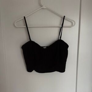 American Eagle Outfitters Black Camisole Top